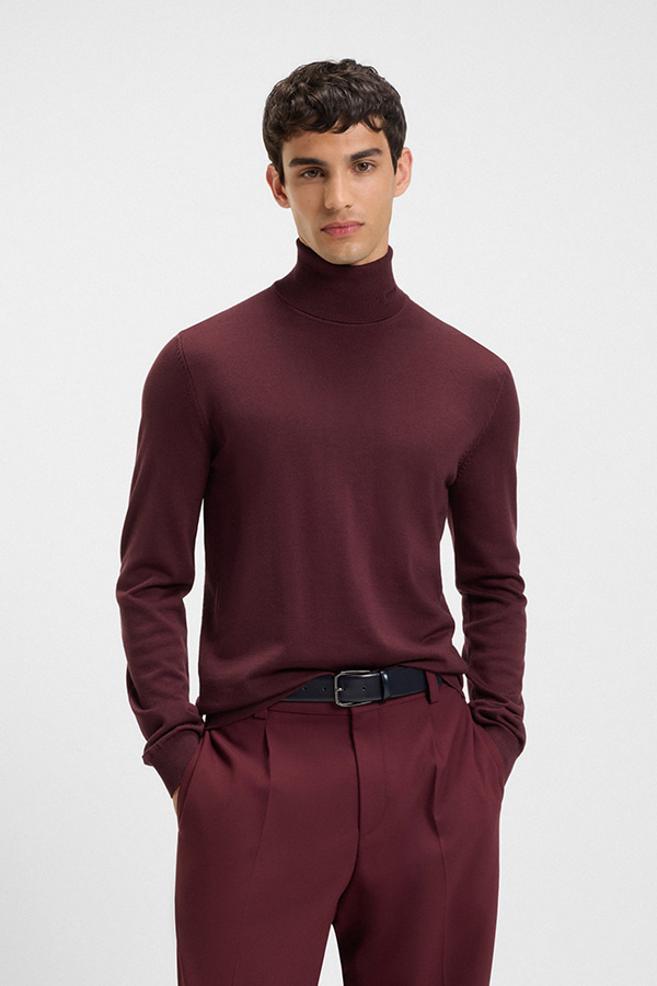 ΠΛΕΚΤΗ ΜΠΛΟΥΖΑ HUGO - 602 ΜΠΟΡΝΤΩ